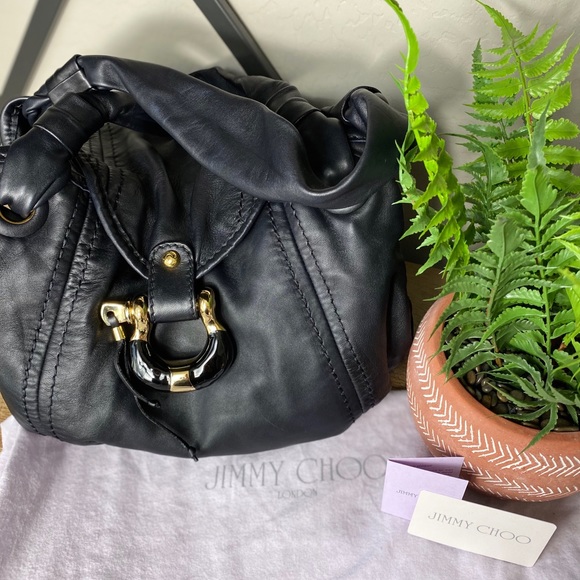 SOLD Jimmy Choo Simone Satchel Shoulder Bag - Picture 3 of 16